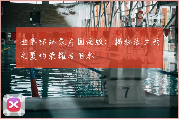 世界杯纪录片国语版：揭秘法兰西之夏的荣耀与泪水