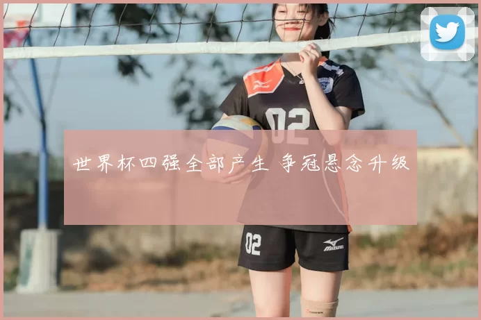 世界杯四强全部产生 争冠悬念升级